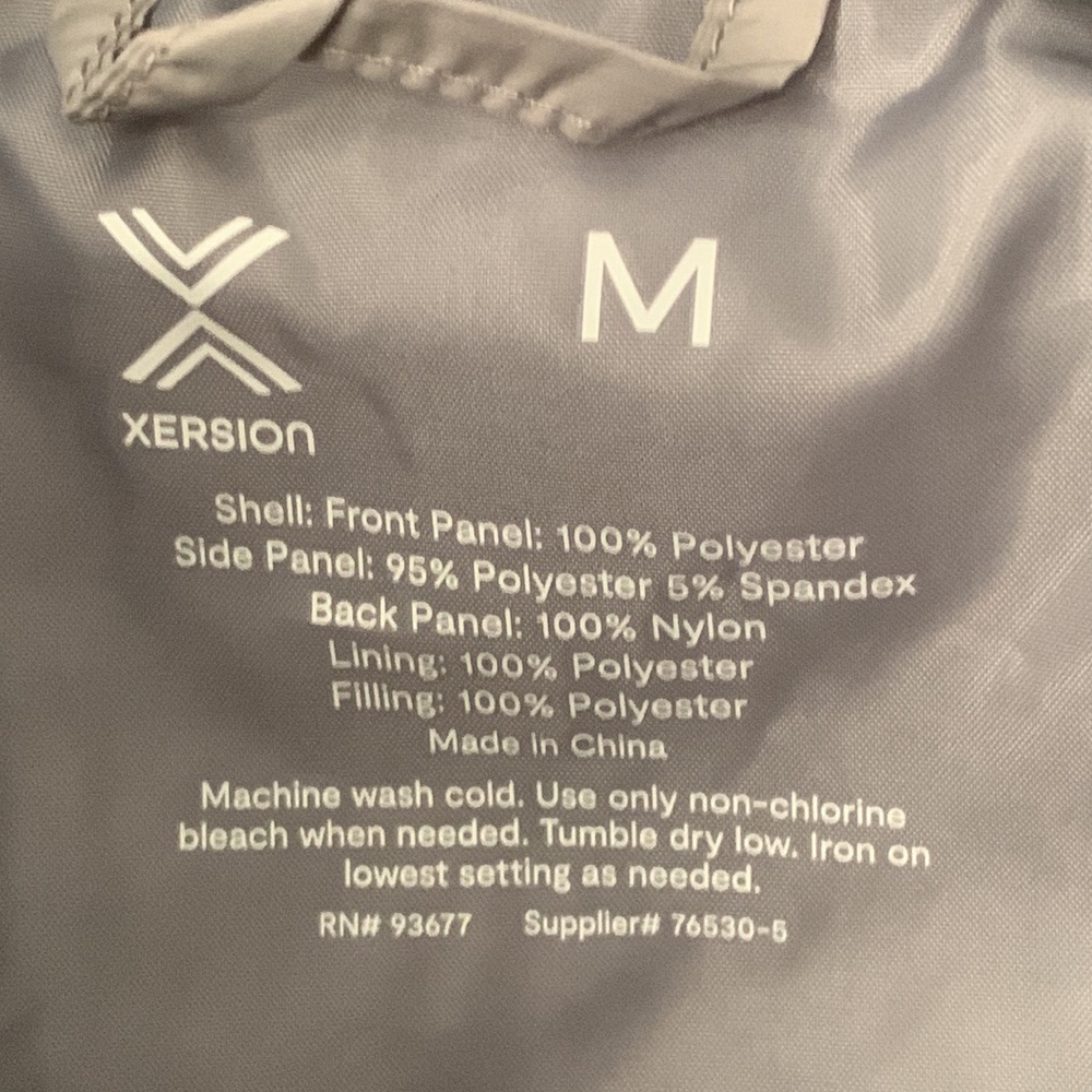 Xersion Women’s Gray Vest - Picture 7 of 12